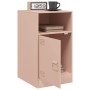 Mesita de noche acero rosa 34,5x39x62 cm de vidaXL, Mesitas de noche - Ref: Foro24-841765, Precio: 54,63 €, Descuento: %