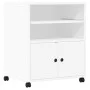 Soporte para impresora con ruedas blanco 60x48x74 cm de vidaXL, Soportes para impresoras - Ref: Foro24-840632, Precio: 91,33 ...