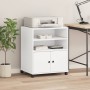 Soporte para impresora con ruedas blanco 60x48x74 cm de vidaXL, Soportes para impresoras - Ref: Foro24-840632, Precio: 92,76 ...