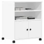 Soporte para impresora con ruedas blanco 60x48x74 cm de vidaXL, Soportes para impresoras - Ref: Foro24-840632, Precio: 91,33 ...