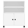 Soporte para impresora con ruedas blanco 60x48x74 cm de vidaXL, Soportes para impresoras - Ref: Foro24-840632, Precio: 92,76 ...