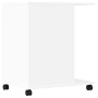 Soporte para impresora con ruedas blanco 60x40x68,5 cm de vidaXL, Soportes para impresoras - Ref: Foro24-840639, Precio: 68,8...