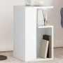 Mesa auxiliar madera de ingeniería blanco 35x35x60 cm de vidaXL, Mesas de centro - Ref: Foro24-840737, Precio: 36,58 €, Descu...