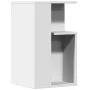 Mesa auxiliar madera de ingeniería blanco 35x35x60 cm de vidaXL, Mesas de centro - Ref: Foro24-840737, Precio: 36,58 €, Descu...