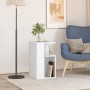 Mesa auxiliar madera de ingeniería blanco 35x35x60 cm de vidaXL, Mesas de centro - Ref: Foro24-840737, Precio: 37,04 €, Descu...