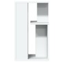 Mesa auxiliar madera de ingeniería blanco 35x35x60 cm de vidaXL, Mesas de centro - Ref: Foro24-840737, Precio: 37,04 €, Descu...