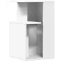 Mesa auxiliar madera de ingeniería blanco 35x35x60 cm de vidaXL, Mesas de centro - Ref: Foro24-840737, Precio: 36,58 €, Descu...