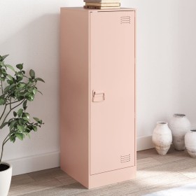 Aparador de acero rosa 34,5x39x107 cm de vidaXL, Aparadores - Ref: Foro24-841704, Precio: 84,48 €, Descuento: %