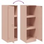 Aparador de acero rosa 34,5x39x107 cm de vidaXL, Aparadores - Ref: Foro24-841704, Precio: 84,48 €, Descuento: %
