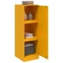 Mustard yellow steel sideboard 34.5x39x107 cm by vidaXL, Sideboards - Ref: Foro24-841706, Price: 92,95 €, Discount: %