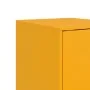 Mustard yellow steel sideboard 34.5x39x107 cm by vidaXL, Sideboards - Ref: Foro24-841706, Price: 92,95 €, Discount: %