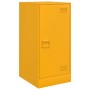 Aparador de acero amarillo mostaza 34,5x39x73 cm de vidaXL, Aparadores - Ref: Foro24-841712, Precio: 62,86 €, Descuento: %