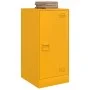 Aparador de acero amarillo mostaza 34,5x39x73 cm de vidaXL, Aparadores - Ref: Foro24-841712, Precio: 61,92 €, Descuento: %