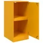Aparador de acero amarillo mostaza 34,5x39x73 cm de vidaXL, Aparadores - Ref: Foro24-841712, Precio: 61,92 €, Descuento: %
