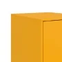 Aparador de acero amarillo mostaza 34,5x39x73 cm de vidaXL, Aparadores - Ref: Foro24-841712, Precio: 61,92 €, Descuento: %