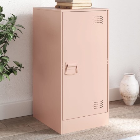Aparador de acero rosa 34,5x39x73 cm de vidaXL, Aparadores - Ref: Foro24-841710, Precio: 69,95 €, Descuento: %