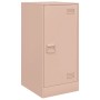 Aparador de acero rosa 34,5x39x73 cm de vidaXL, Aparadores - Ref: Foro24-841710, Precio: 69,95 €, Descuento: %