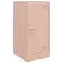 Aparador de acero rosa 34,5x39x73 cm de vidaXL, Aparadores - Ref: Foro24-841710, Precio: 69,20 €, Descuento: %
