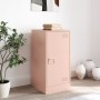 Aparador de acero rosa 34,5x39x73 cm de vidaXL, Aparadores - Ref: Foro24-841710, Precio: 69,95 €, Descuento: %