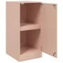Aparador de acero rosa 34,5x39x73 cm de vidaXL, Aparadores - Ref: Foro24-841710, Precio: 69,20 €, Descuento: %