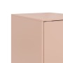 Aparador de acero rosa 34,5x39x73 cm de vidaXL, Aparadores - Ref: Foro24-841710, Precio: 69,95 €, Descuento: %
