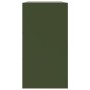 Aparador de acero verde oliva 99x39x73 cm de vidaXL, Aparadores - Ref: Foro24-841725, Precio: 171,42 €, Descuento: %