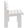 Banco de jardín polipropileno blanco 110x52x71 cm de vidaXL, Bancos de jardín - Ref: Foro24-4009379, Precio: 138,34 €, Descue...