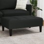 Reposapiés de terciopelo negro 77x55x31 cm de vidaXL, Otomanas - Ref: Foro24-4007369, Precio: 67,51 €, Descuento: %