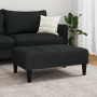 Reposapiés de terciopelo negro 77x55x31 cm de vidaXL, Otomanas - Ref: Foro24-4007369, Precio: 67,51 €, Descuento: %
