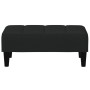 Reposapiés de terciopelo negro 77x55x31 cm de vidaXL, Otomanas - Ref: Foro24-4007369, Precio: 67,51 €, Descuento: %