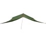 Lona de camping impermeable verde 420x440 cm de vidaXL, Tiendas de campaña - Ref: Foro24-94673, Precio: 47,47 €, Descuento: %