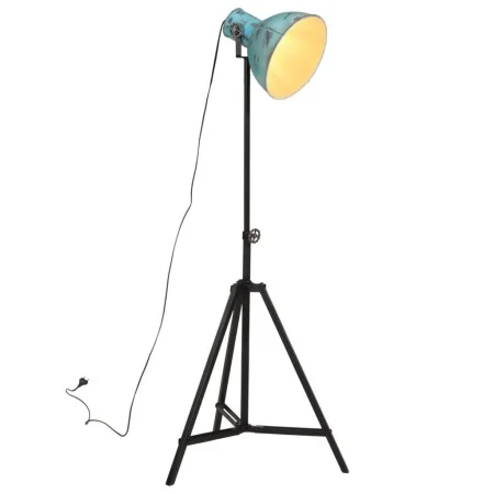 Lámpara de pie azul desgastado 25 W E27 61x61x90/150 cm de vidaXL, Lámparas - Ref: Foro24-371867, Precio: 82,45 €, Descuento: %