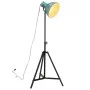 Lámpara de pie azul desgastado 25 W E27 61x61x90/150 cm de vidaXL, Lámparas - Ref: Foro24-371867, Precio: 82,45 €, Descuento: %