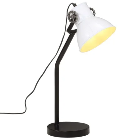 Lámpara de escritorio blanca 25 W E27 17x17x60 cm de vidaXL, Lámparas - Ref: Foro24-371886, Precio: 38,95 €, Descuento: %