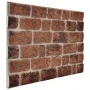 3D-Wandpaneele Brick Design 11 Stück EPS Dunkelbraun von vidaXL, Wandverkleidung - Ref: Foro24-147197, Preis: 190,74 €, Rabat...