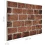 3D-Wandpaneele Brick Design 11 Stück EPS Dunkelbraun von vidaXL, Wandverkleidung - Ref: Foro24-147197, Preis: 190,74 €, Rabat...
