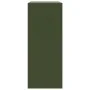 Olive green steel sideboard 67x39x95 cm by vidaXL, Sideboards - Ref: Foro24-841809, Price: 158,06 €, Discount: %