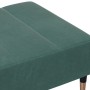 Reposapiés de terciopelo verde oscuro 77x55x31 cm de vidaXL, Otomanas - Ref: Foro24-4007395, Precio: 80,05 €, Descuento: %