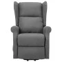 Massagesessel mit Hebesystem aus hellgrauem Stoff von vidaXL, Elektrische Massagesessel - Ref: Foro24-289740, Preis: 347,62 €...