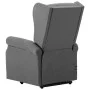 Massagesessel mit Hebesystem aus hellgrauem Stoff von vidaXL, Elektrische Massagesessel - Ref: Foro24-289740, Preis: 347,62 €...