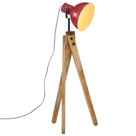 Lámpara de pie rojo desgastado 25 W E27 45x45x120 cm de vidaXL, Lámparas - Ref: Foro24-371920, Precio: 89,81 €, Descuento: %