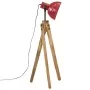 Lámpara de pie rojo desgastado 25 W E27 45x45x120 cm de vidaXL, Lámparas - Ref: Foro24-371920, Precio: 89,81 €, Descuento: %