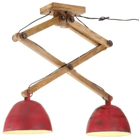Lámpara de techo rojo desgastado 25 W E27 29x18x85 cm by vidaXL, Lamps - Ref: Foro24-371934, Price: 105,89 €, Discount: %