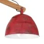 Lámpara de techo rojo desgastado 25 W E27 29x18x85 cm de vidaXL, Lámparas - Ref: Foro24-371934, Precio: 105,89 €, Descuento: %