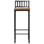 Taburetes altos 2 uds madera maciza de mango rugosa de vidaXL, Taburetes de cocina - Ref: Foro24-358940, Precio: 141,90 €, De...
