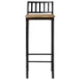 Taburetes altos 2 uds madera maciza de mango rugosa de vidaXL, Taburetes de cocina - Ref: Foro24-358940, Precio: 140,24 €, De...