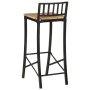 Taburetes altos 2 uds madera maciza de mango rugosa de vidaXL, Taburetes de cocina - Ref: Foro24-358940, Precio: 141,90 €, De...