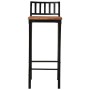 Taburetes altos 2 uds madera maciza de acacia de vidaXL, Taburetes de cocina - Ref: Foro24-358942, Precio: 104,41 €, Descuent...