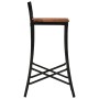 Taburetes altos 2 uds madera maciza de acacia de vidaXL, Taburetes de cocina - Ref: Foro24-358942, Precio: 104,41 €, Descuent...