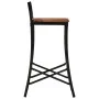 Taburetes altos 2 uds madera maciza de acacia de vidaXL, Taburetes de cocina - Ref: Foro24-358942, Precio: 105,58 €, Descuent...